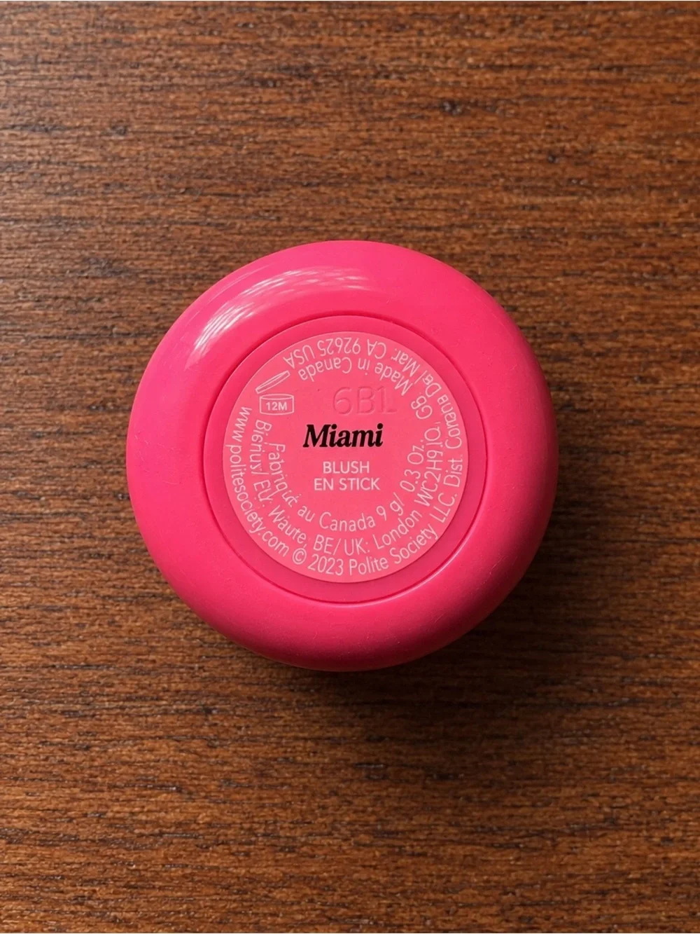 Polite Society Polite Pops Powder Blush Stick - Miami